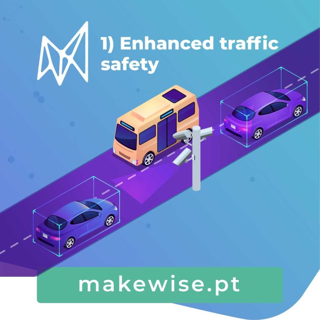 1) Enhanced traffic safety