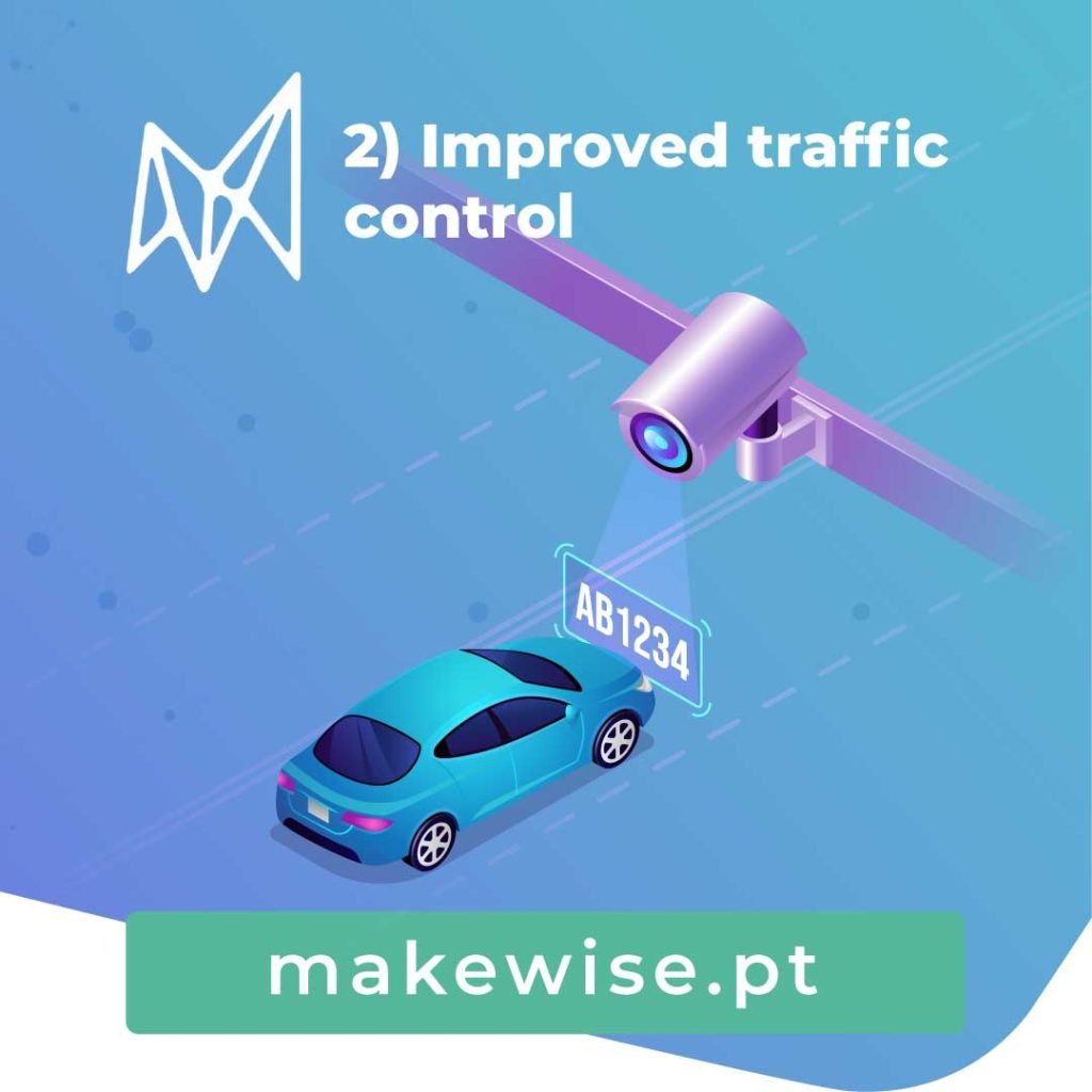 2) Improved traffic control