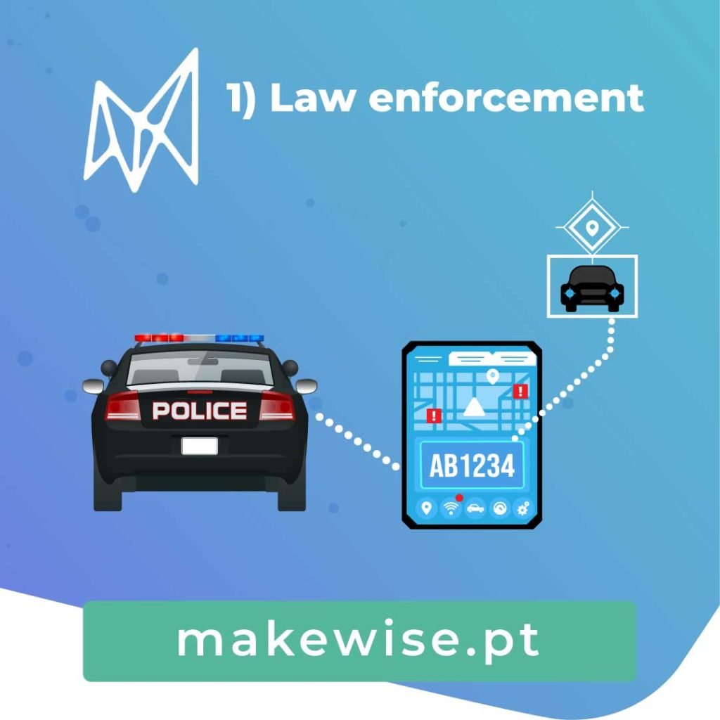 1) Law enforcement