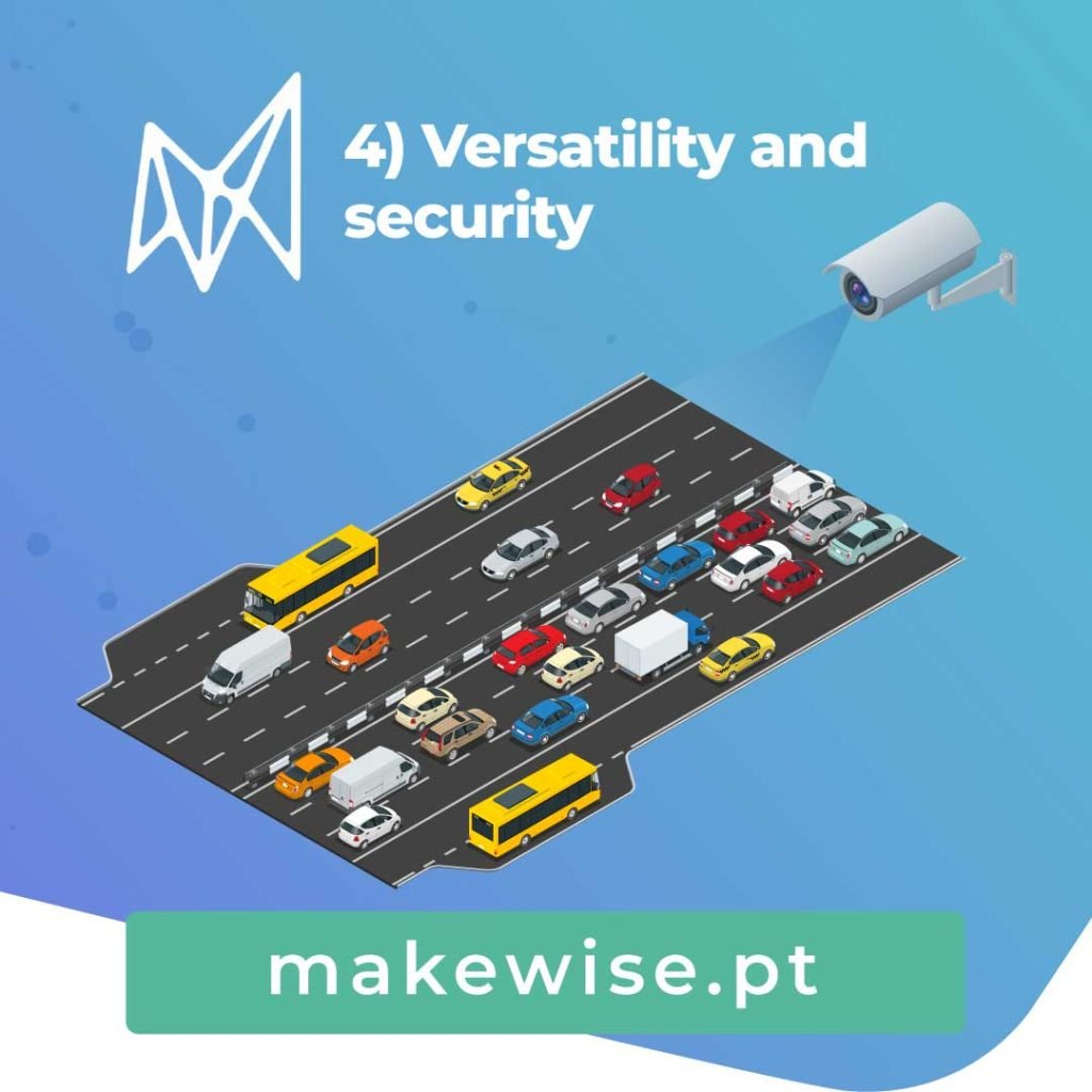 4) Versatility and security