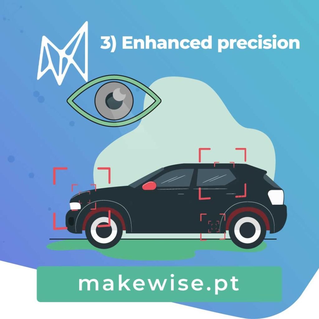 3) Enhanced precision
