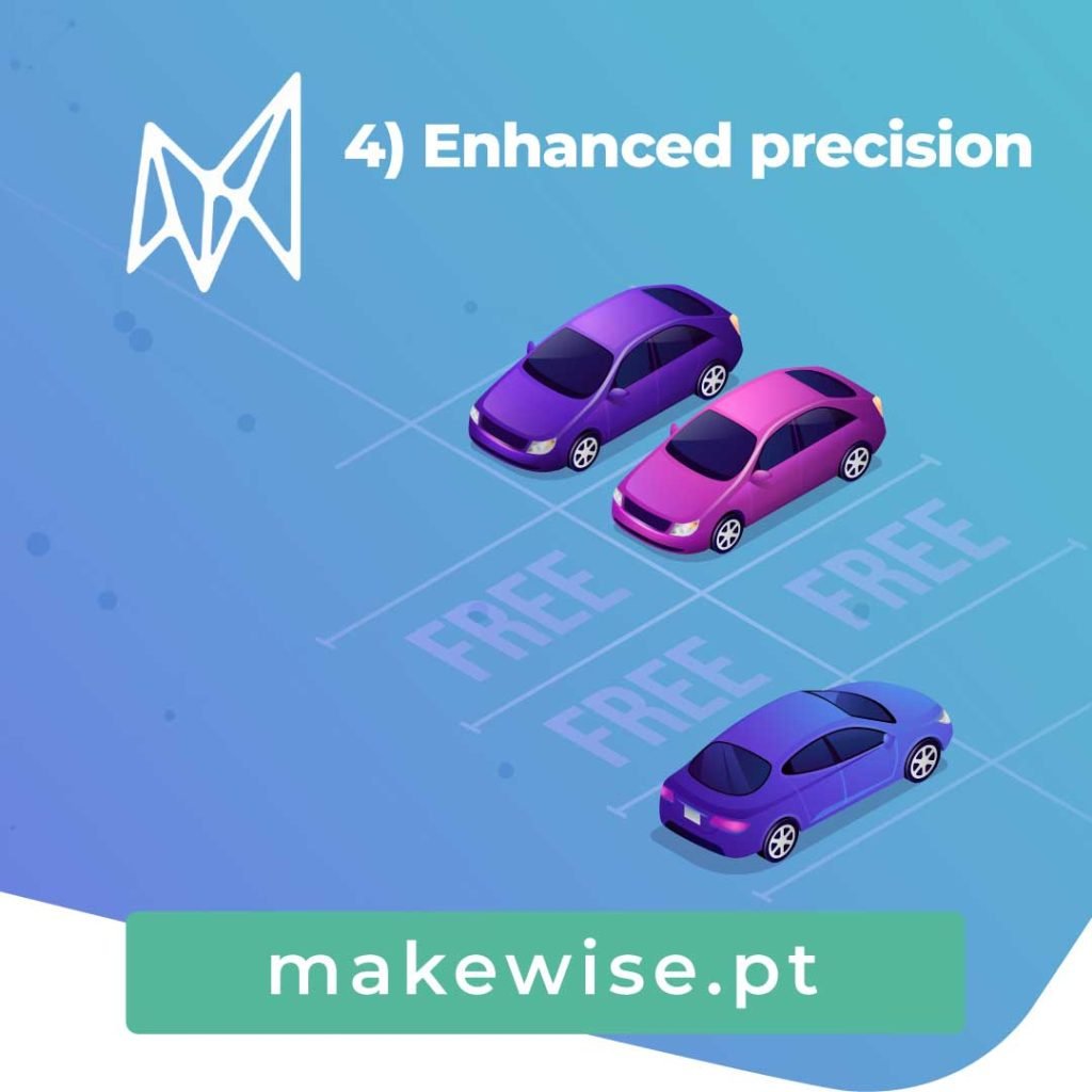 4) Enhanced precision