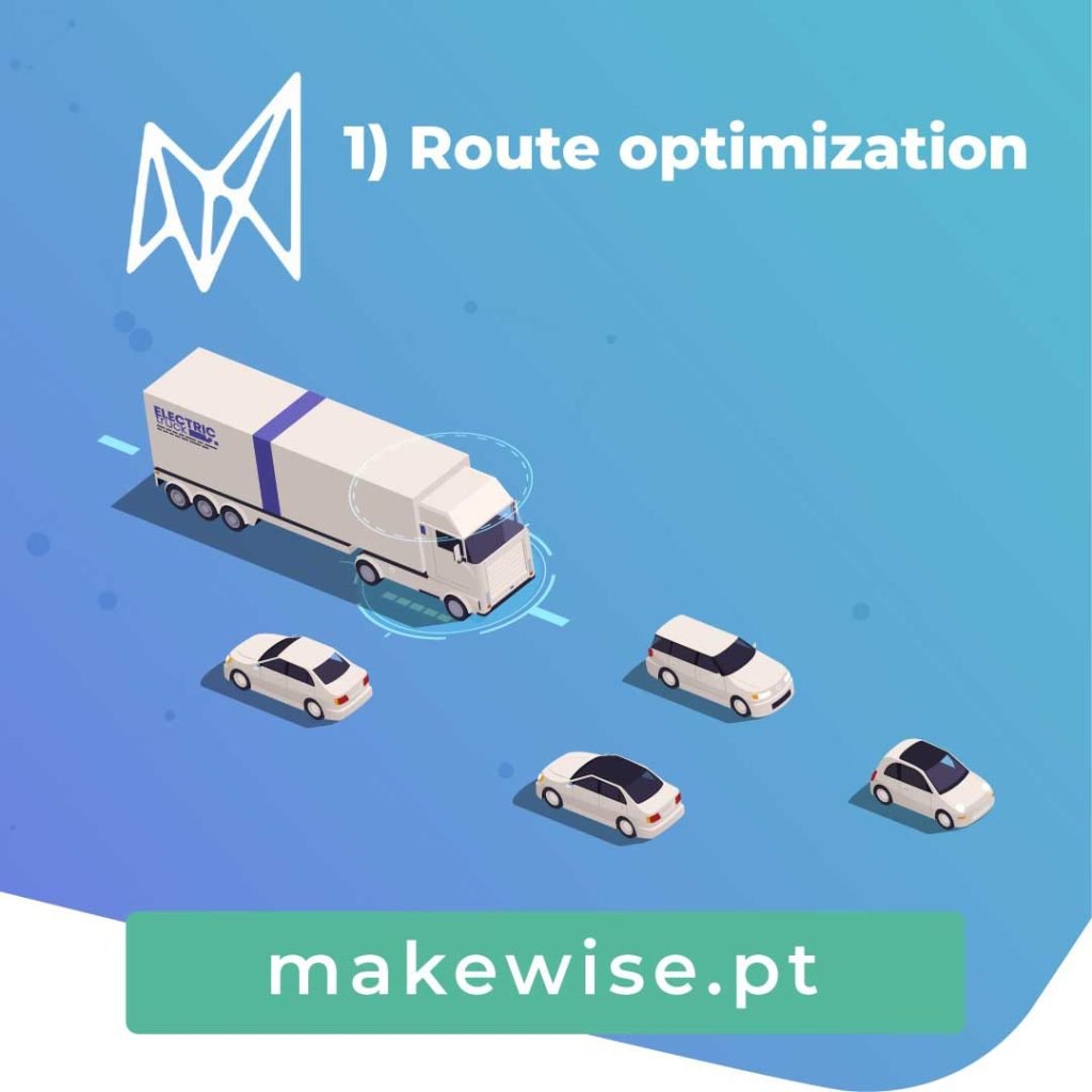 1) Route optimization